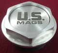 US Mag 1PC US MAG FLAT LUG COVER-MATTE GUNMETAL