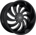 DUB 1PC DUB COJONES CAP-GLOSS BLK MIL