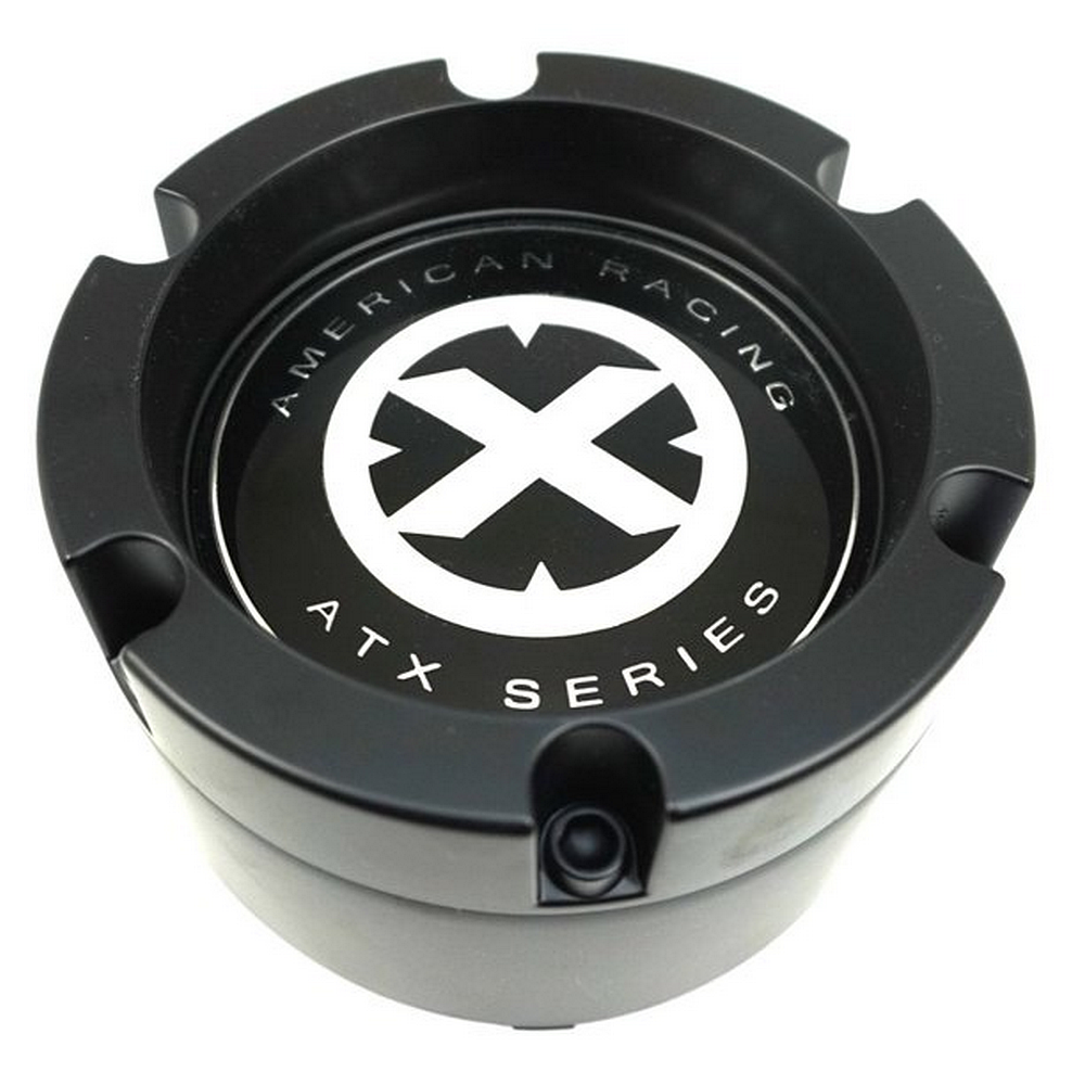 ATX Series ATX CAP STYLE B BLACK 8 LUG