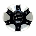 American Racing AR 894 GLOSS BLACK MACHINED METAL CAP