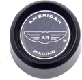American Racing Vintage VN501 SATIN BLACK CAP SNAP-IN