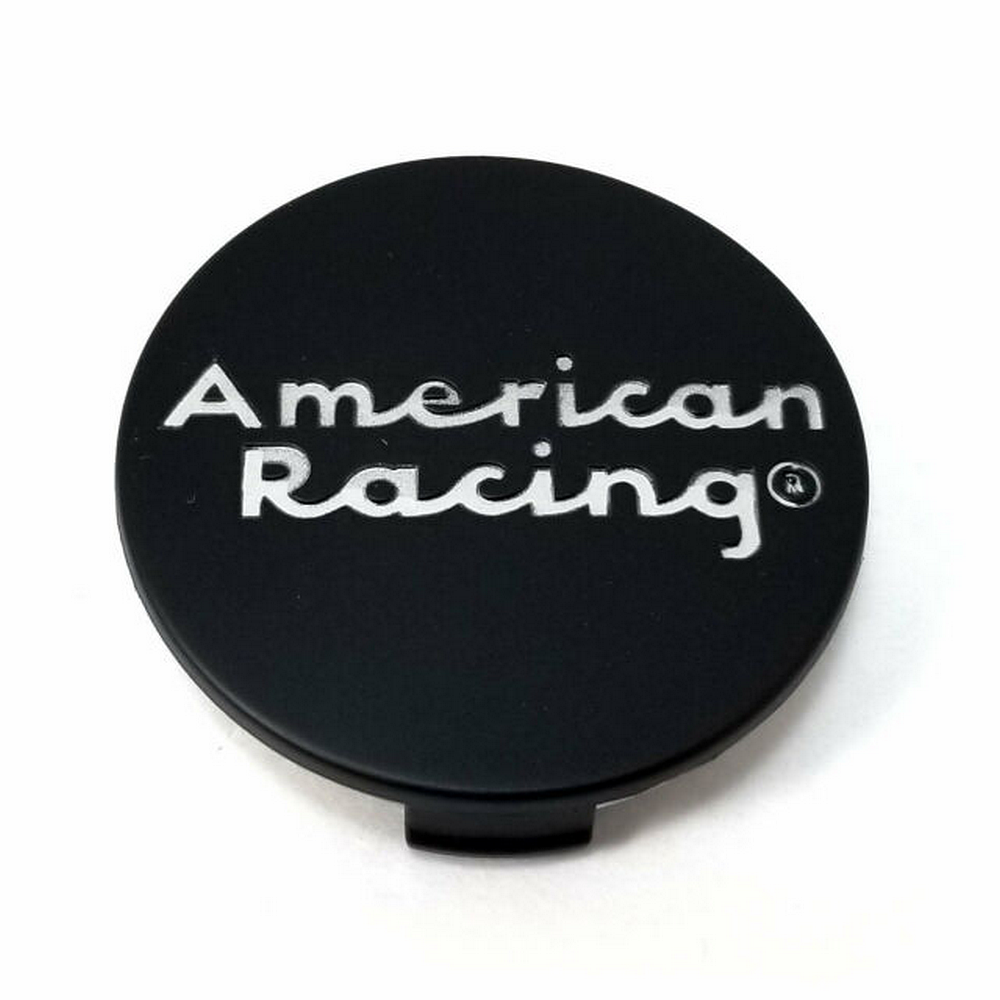 AR CAP STYLE C S-BLACK SNAP-IN AR LOGO | American Racing