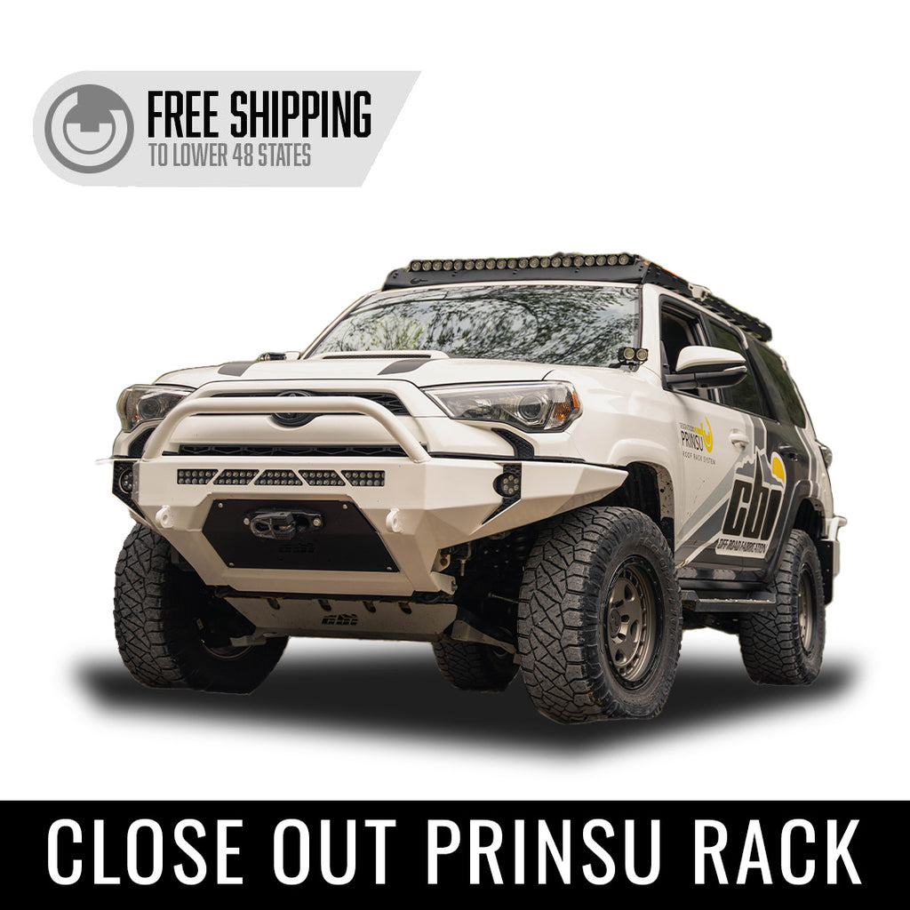 Close Out Original 5th Gen Toyota 4Runner Prinsu Roof Rack Full Non-Drill | 2010-2024