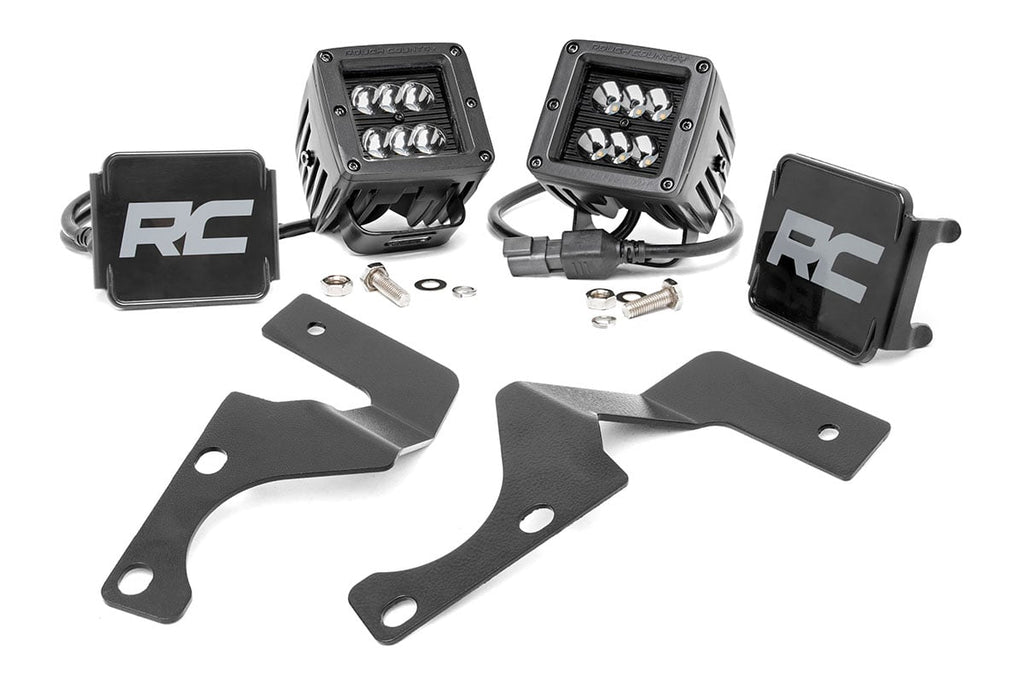 2018 Toyota 4Runner Street Stance - Loaded Strut Pair - LED Light Kit
