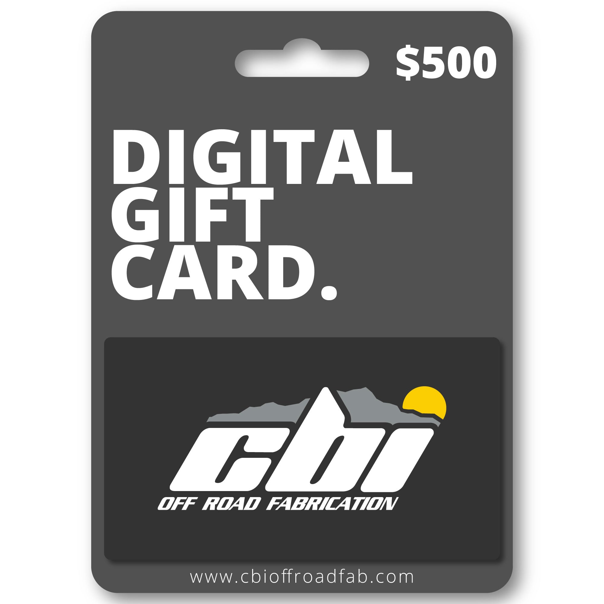 Gift Certificate | Set Your Value