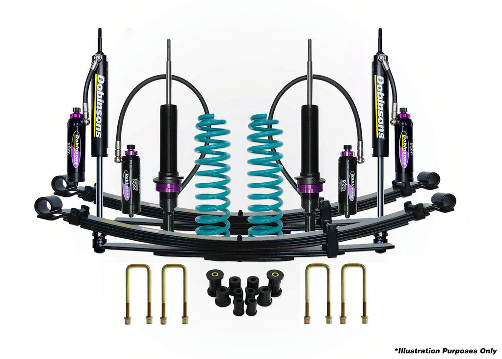 Dobinsons 1.5″-2″ MRR 3-Way Adjustable Suspension Kit for 2020 and Up Isuzu DMax 3rd Gen