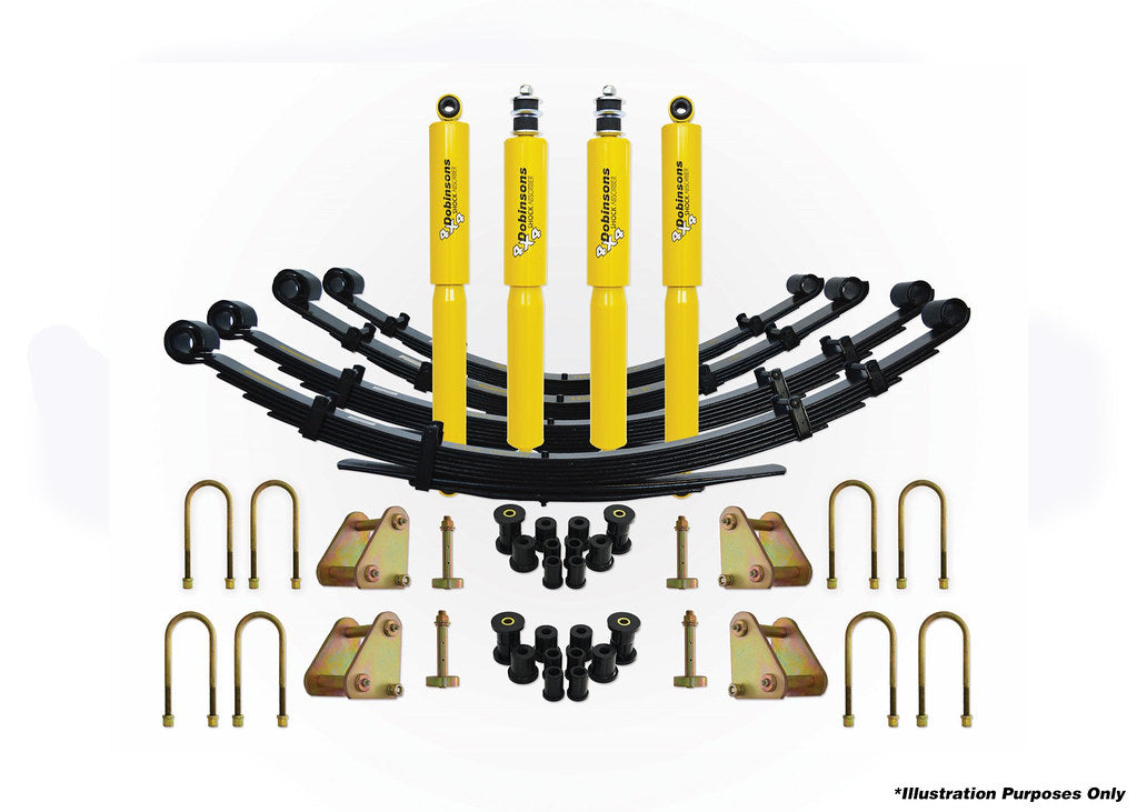 Dobinsons 4×4 Full GS Lift Kit for Toyota Landcruiser 75 Series – FZJ75, HZJ75 1990 to 09/1999 (DISC Brake Rear End)