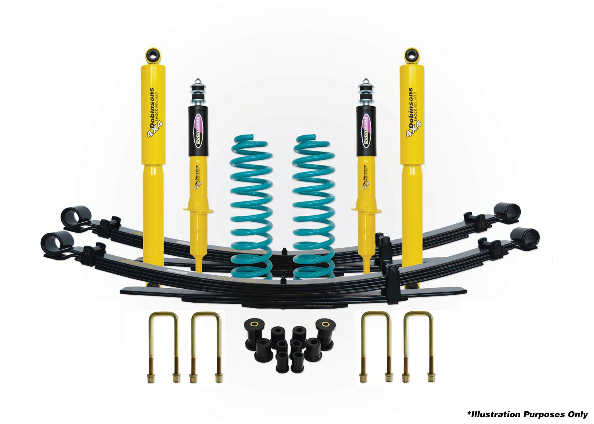 Dobinsons 1.5″-3.5″ GS Lift Kit for 2012 and Up Isuzu Dmax