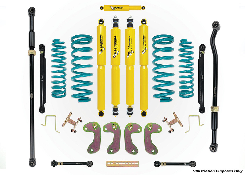 Dobinsons 6.0″ GS Lift Kit for Toyota Land Cruiser 80 Series 1990-97