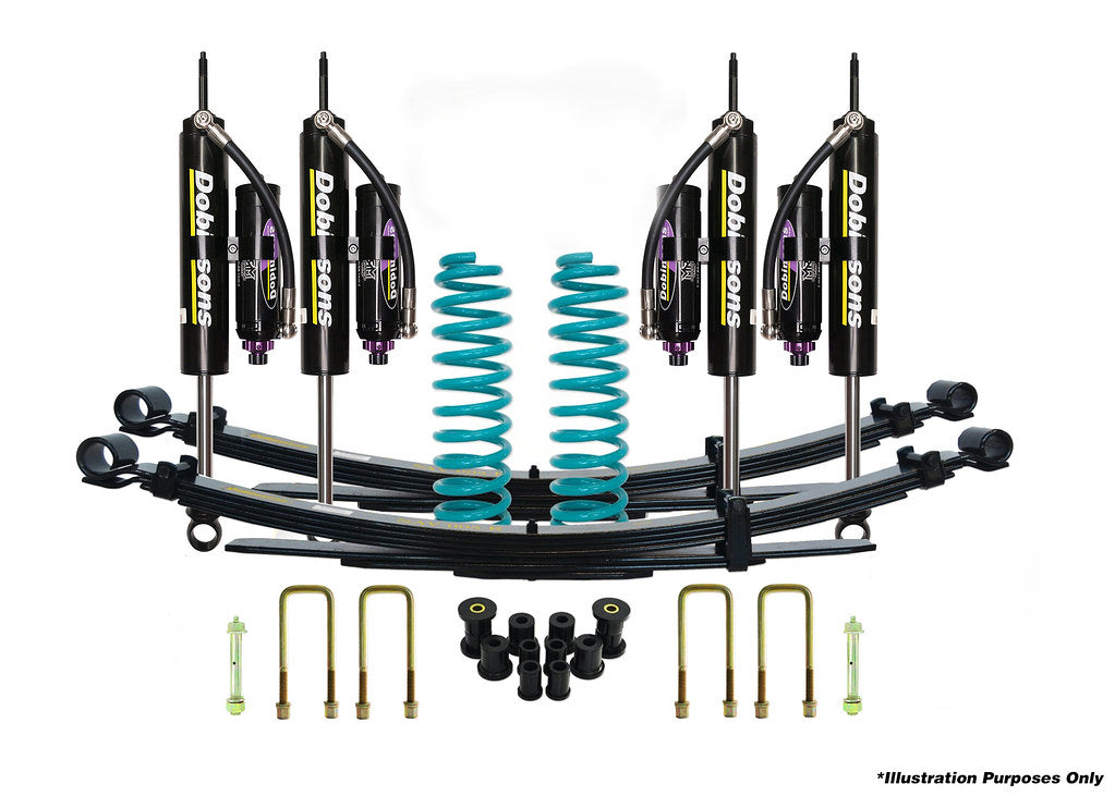 Dobinsons 4×4 MRR 3-Way Adjustable Suspension Kit Landcruiser 70 Series – GRJ71, HZJ71 08/2009 on
