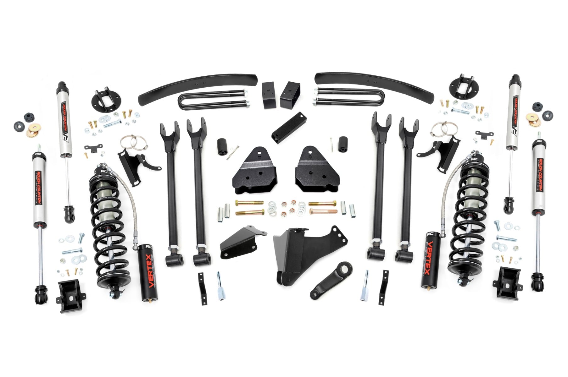 6 Inch Lift Kit  |  Gas  |  4 Link  |  No OVLDS  |  C/O V2 | Ford F-250/F-350 Super Duty (05-07)