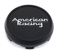 AR CAP SNAP-IN - SATIN BLACK/CHROME | American Racing