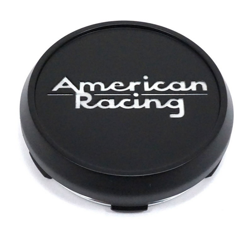 AR CAP SNAP-IN - SATIN BLACK/CHROME | American Racing
