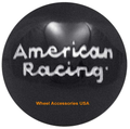American Racing Vintage AR ALUMINUM CAP GLOSS BLACK (VN472)