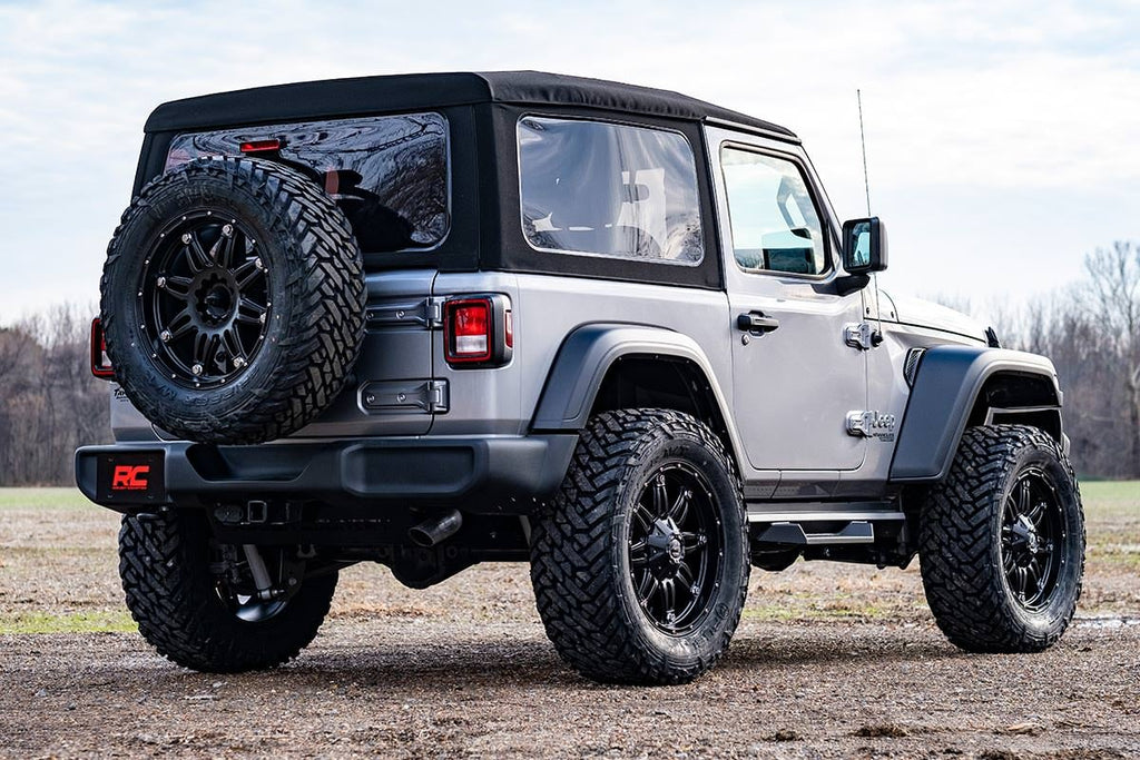 3.5 Inch Lift Kit | Adj Lower | FR D/S | Jeep Wrangler JL 4WD (2024-2026)