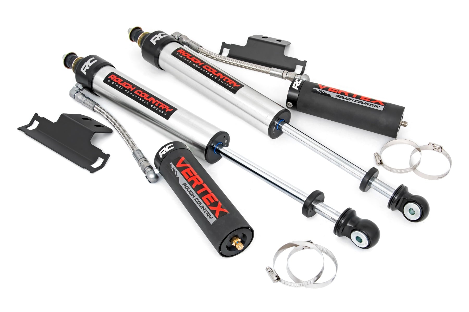 2021 Toyota Tacoma Suspension Performance - 3.5 Inch Lift Kit - Vertex 2.5 Reservoir Rear Shocks