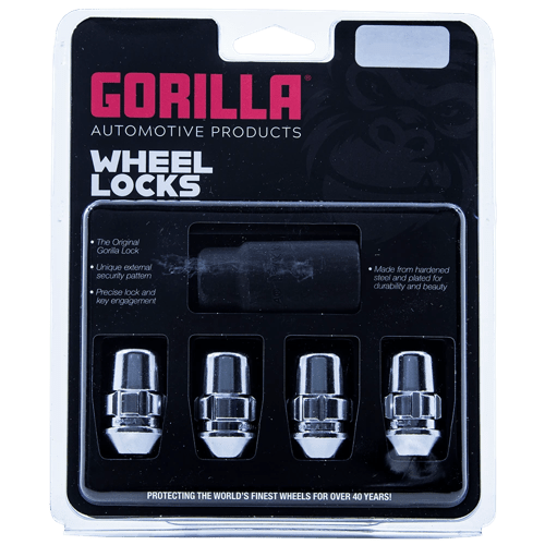GORILLA LOCK ACORN 12-1.25 CHR CLAM | Gorilla Automotive