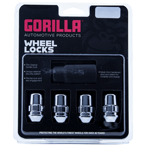 Gorilla Automotive GORILLA LOCK ACORN 12-1.25 CHR CLAM
