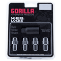 Gorilla Automotive GORILLA LOCK STD MAG 12-1.25 CHR CLAM