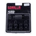 Gorilla Automotive GORILLA LOCK NISSAN MAG 12-1.25 BLK CLAM