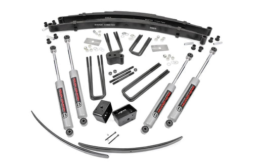 4 Inch Lift Kit | Rear Blocks | Dodge/Plymouth Ramcharger (78-93)/Trailduster (78-81)