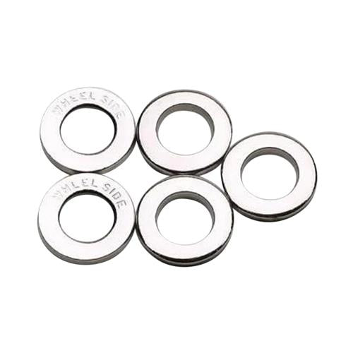 WASHER CRAGAR CENTER CHR 5-PK CLAM | Gorilla Automotive