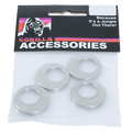 Gorilla Automotive WASHER CRAGAR OFFSET CHR 5-PK BAG