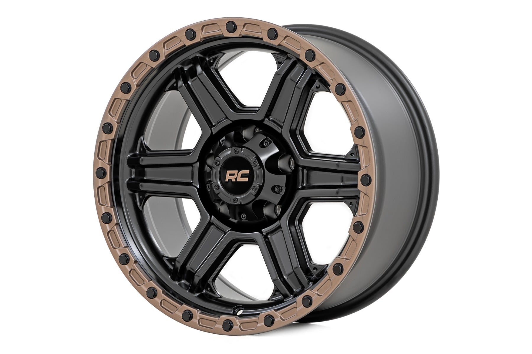 2016 Jeep Wrangler Lift and Wheels - 4 Inch Lift Kit - Rough Country 79 Series Wheel