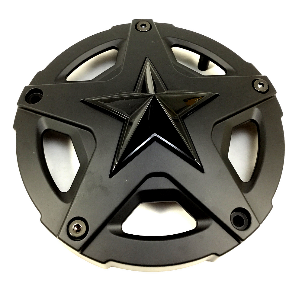 XD827 18X9 TALL M-BLK CAP W/ G-BLK STAR | XD