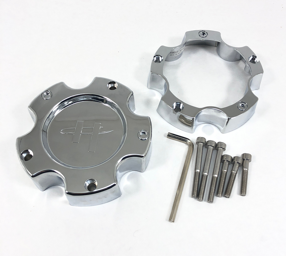 Helo HLO CAP HE835 CHROME W/SPACER 5X135/5.5