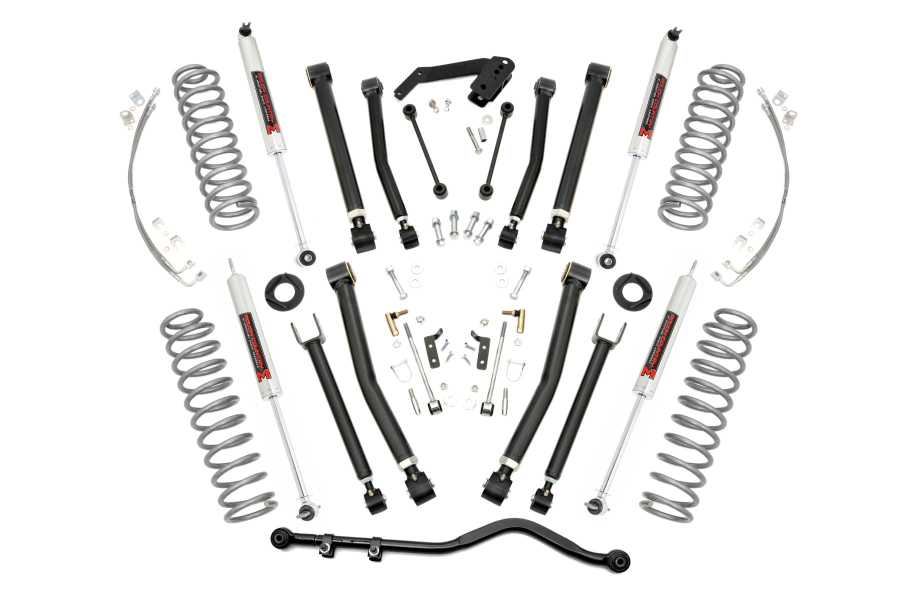 2016 Jeep Wrangler Armored Trail Package - 4 Inch Lift Kit - 4 Inch Lift Kit