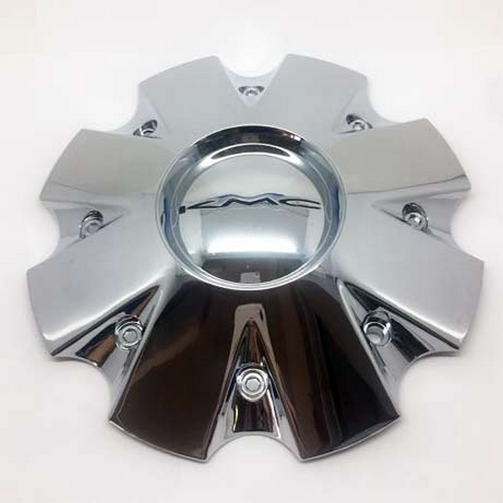 KMC KMC CAP KM651 SLIDE CHROME W/BLACK LOGO