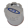 MO951 CAP CHR 6X135 +18 - BLUE OVAL LOGO | Moto Metal