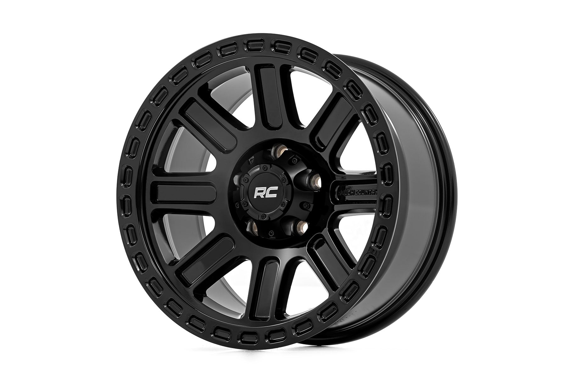 2022 Jeep Wrangler Overland Pro Package - 3.5 Inch Lift Kit - Rough Country 84 Series Wheel
