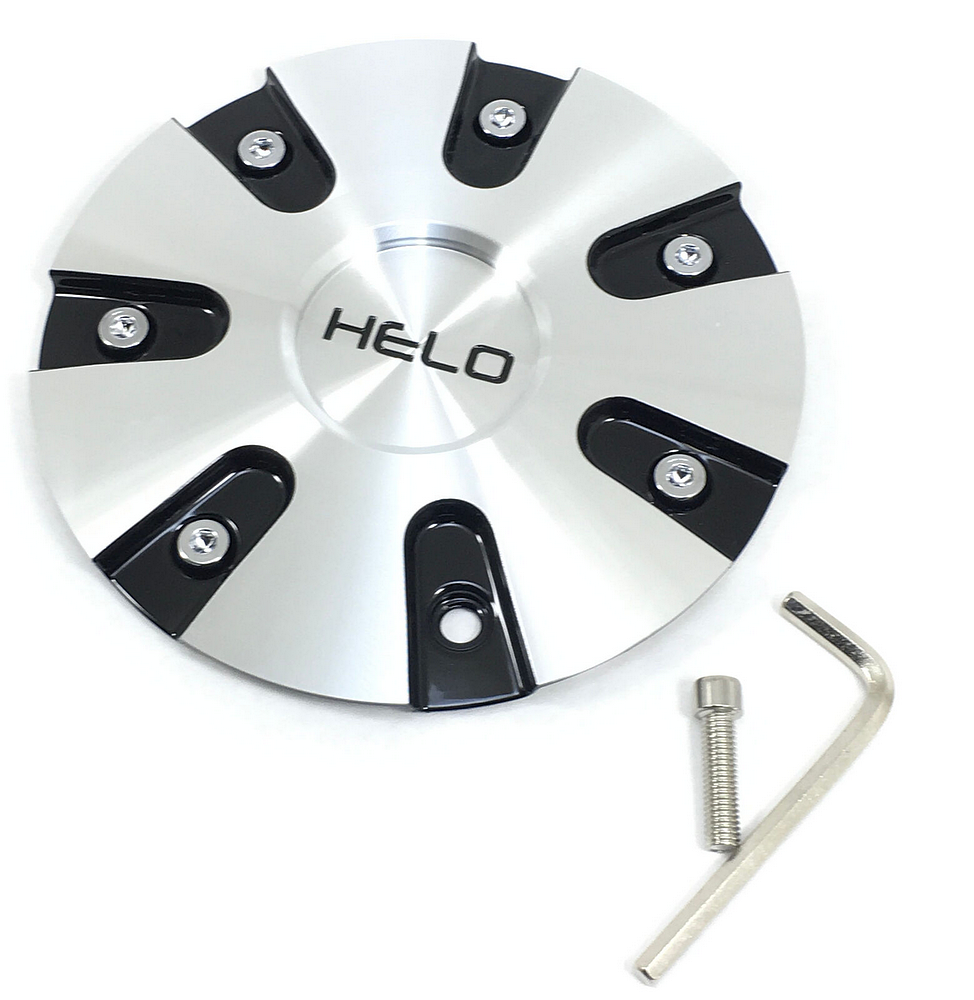 Helo HLO CAP HE868 BLACK MACHINED FACE