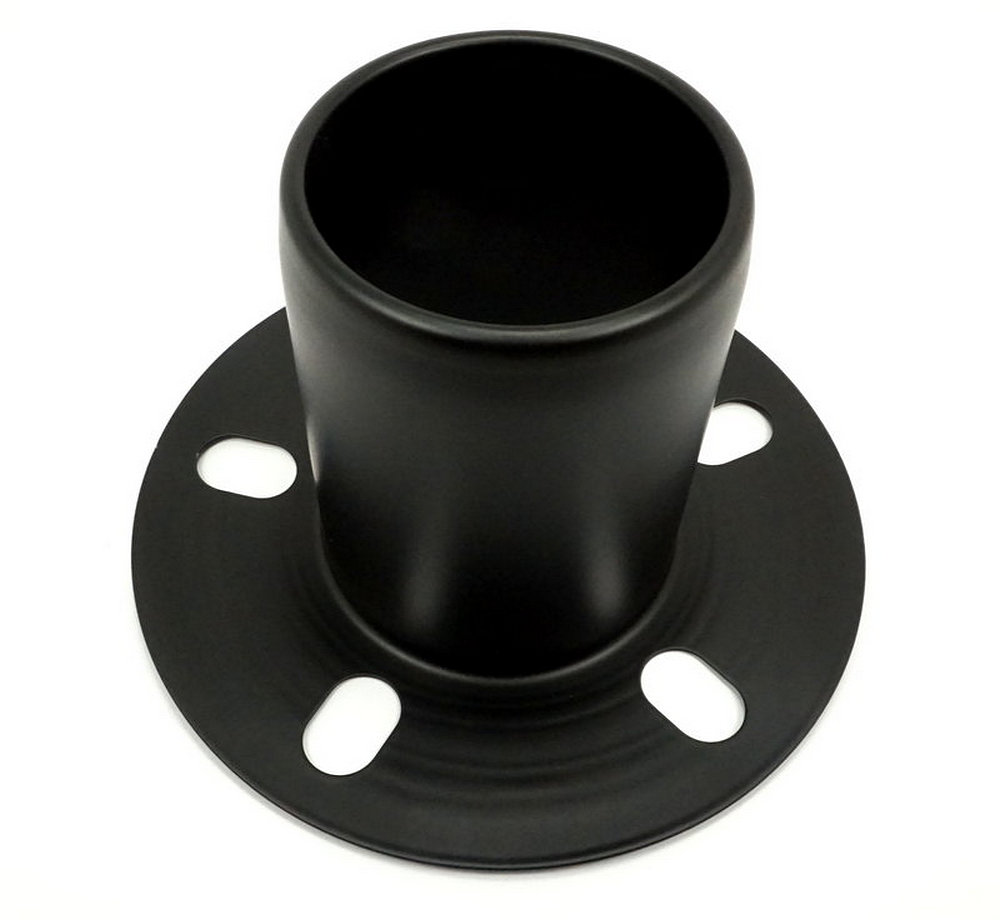 American Racing AR CAP 3.30'' PUSH THRU OE - MATTE BLACK