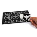 FALCON STICKER SHEET - 6" X 8” | Falcon Shocks