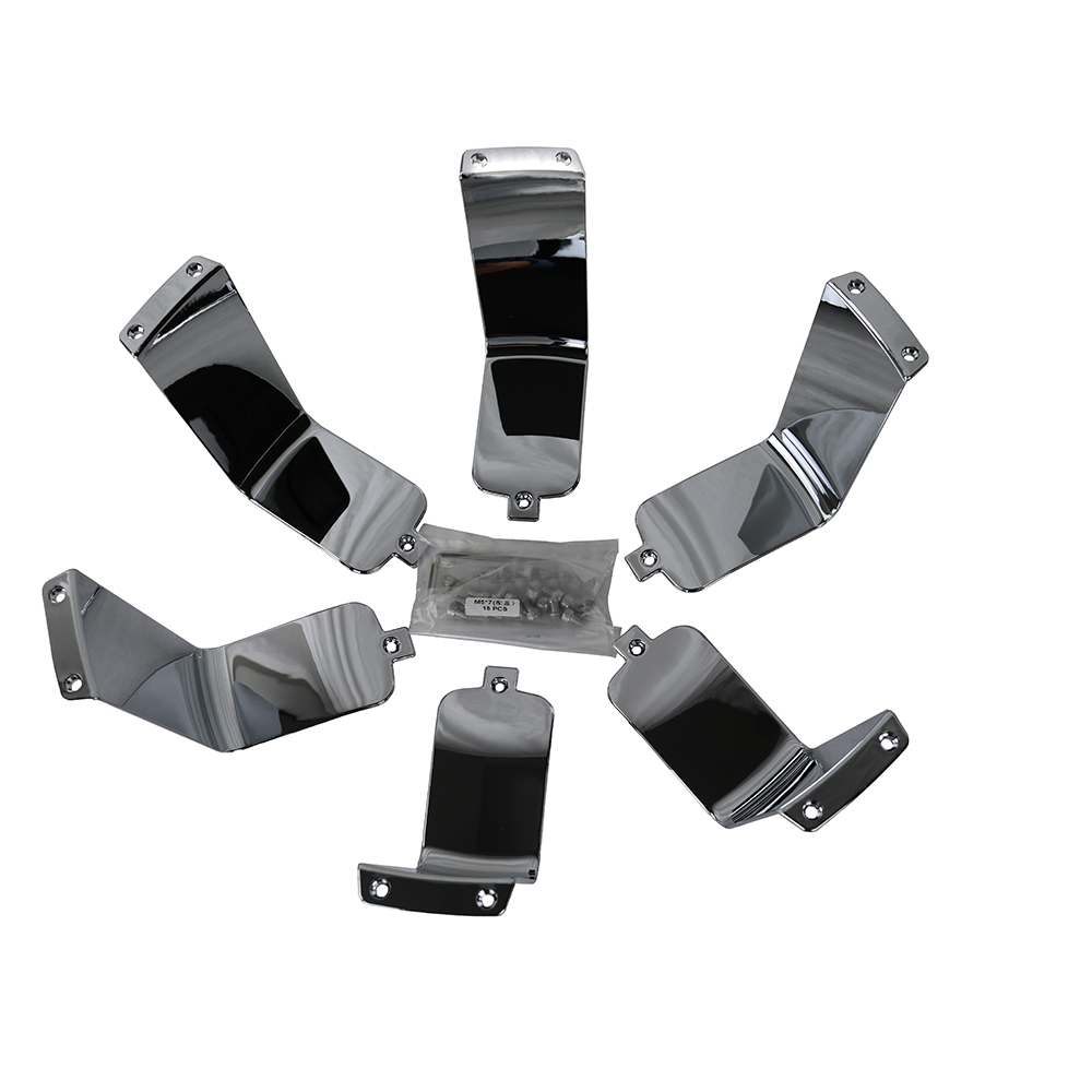 Asanti Black AB811 20X12 -44 ET INSERTS- CHROME (6PK)