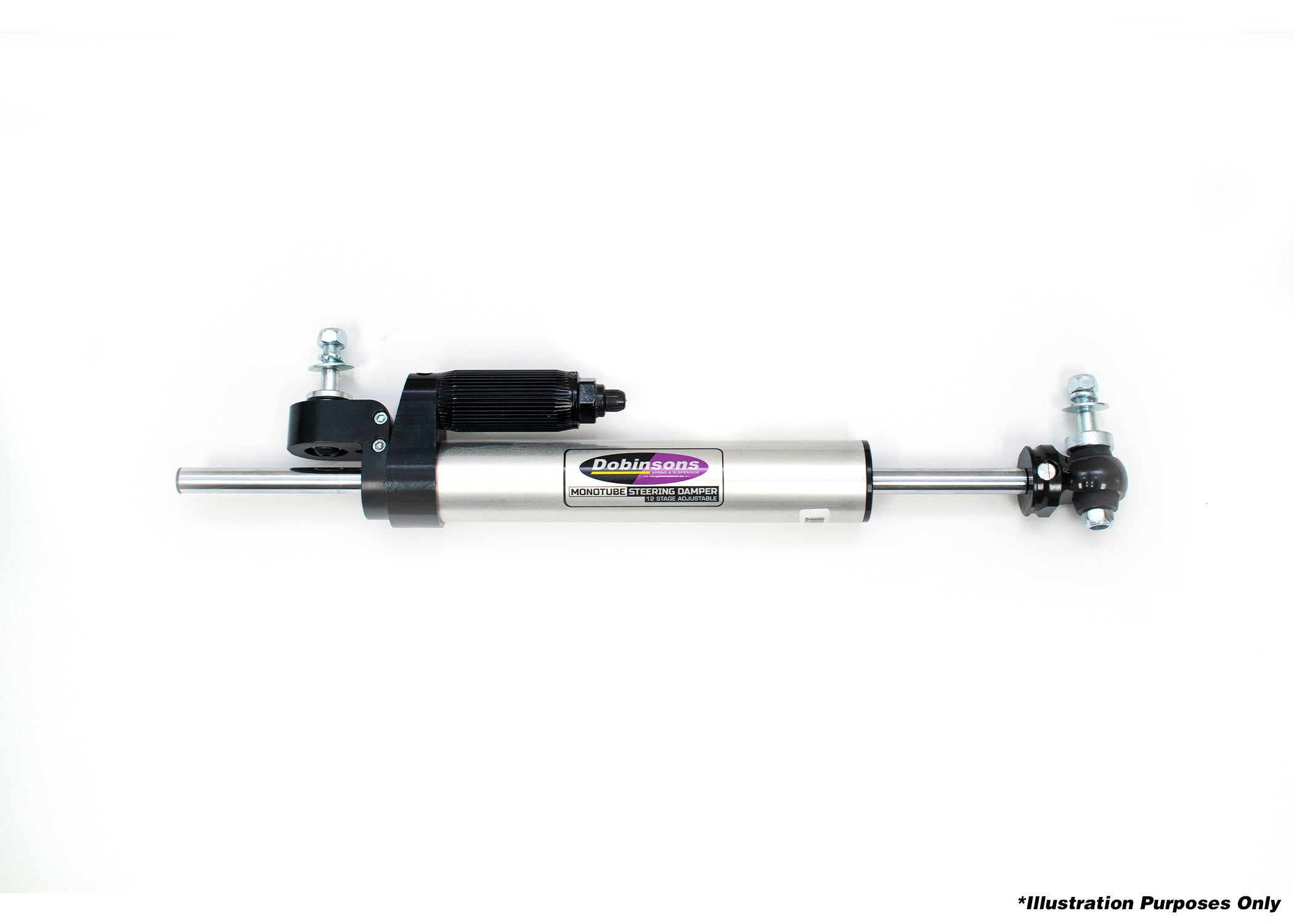 Dobinsons Adjustable Aluminum Steering Damper - SS59A825