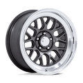 G-FORCE 17X10 5X4.5 72 +25 M-ANTH DC-LP | American Racing Vintage