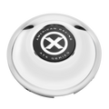 ATX ATX FRONT SNAP IN 4 TAB CAP CHROME