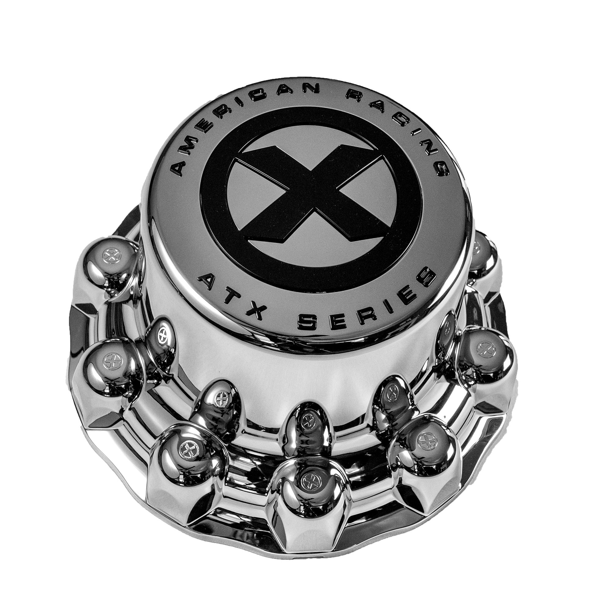 ATX ATX FULL REAR SNAP ON  CAP COVER CHROME