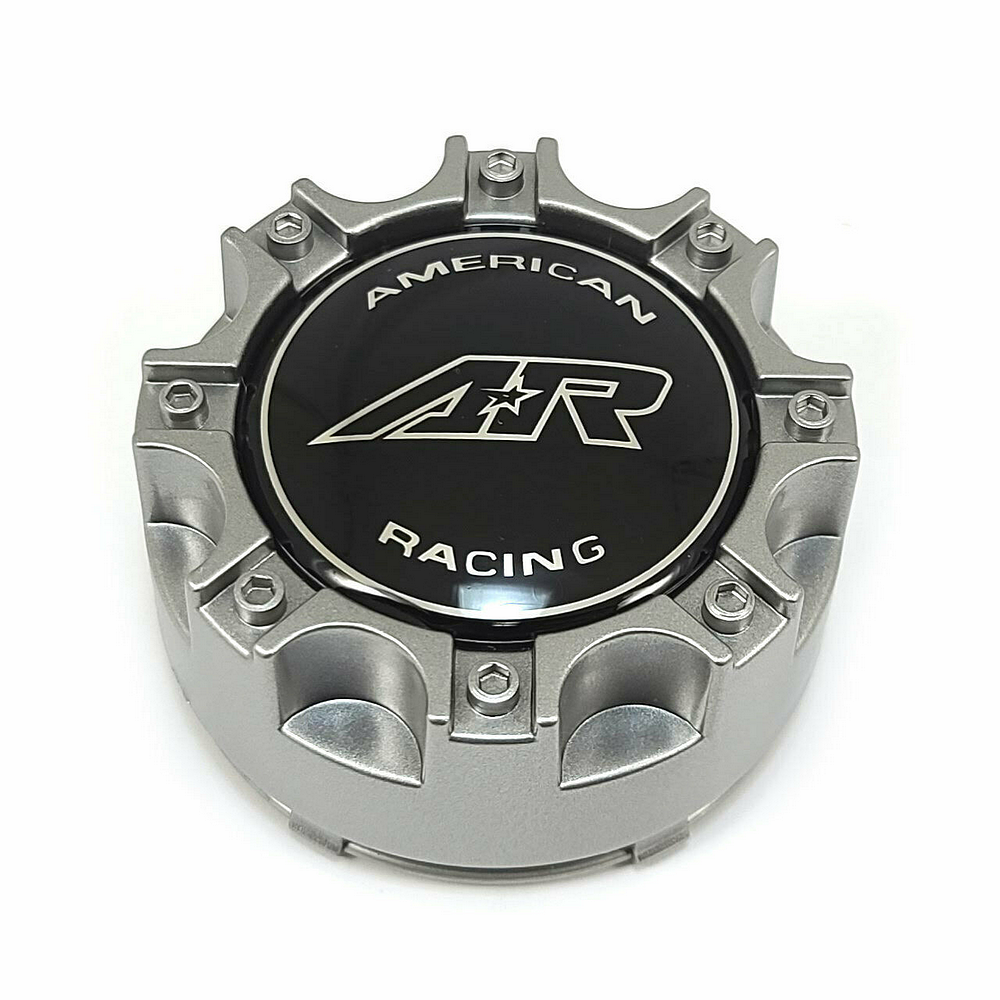 AR PERFORM CAP 5X4.5 / 5X5 DARK SILVER | American Racing