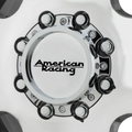 AR DUALLY FRONT CAP 8X6.5/170 - CHROME | American Racing
