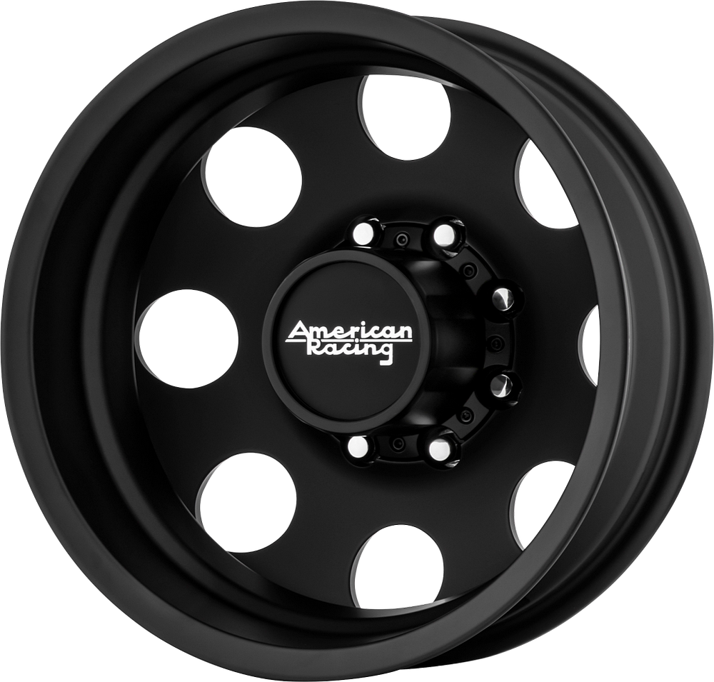 AR DUALLY FRONT CAP 8X6.5/170 - S-BLK | American Racing