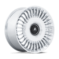 TIARA 20X10.5 5X4.25/112 72 +45 CHROME | Asanti Black