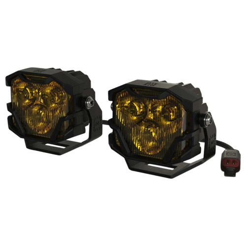 Morimoto Offroad 4BANGER V1 HXB PODS YLW CMB SET