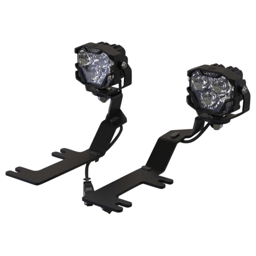 Morimoto Offroad 4B A-PILLAR BRACKETS SILVER/SIERRA 14-18
