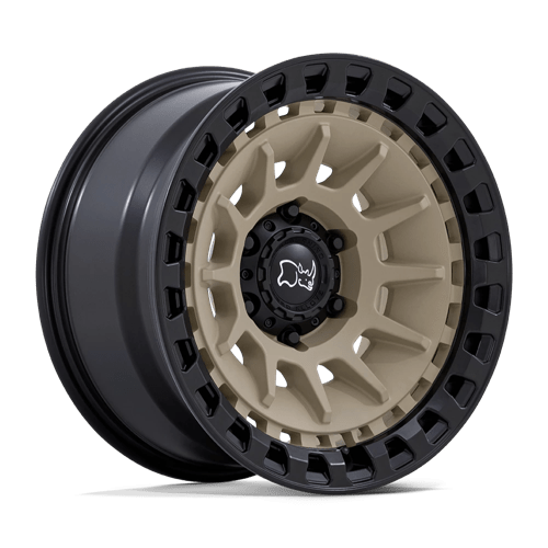 Black Rhino Hard Alloys BARRAGE 17X8.5 6X5.5 106 -10 D-SAND MBLK
