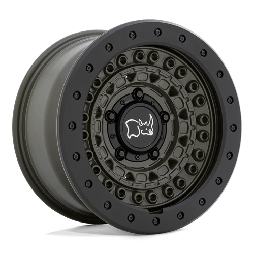 BARRICADE 17X8.5 5X5.0 71 OD-GRN-BLK -34 | Black Rhino Hard Alloys